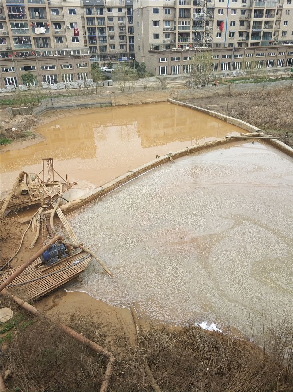 建水沉淀池淤泥清理-厂区废水池淤泥清淤