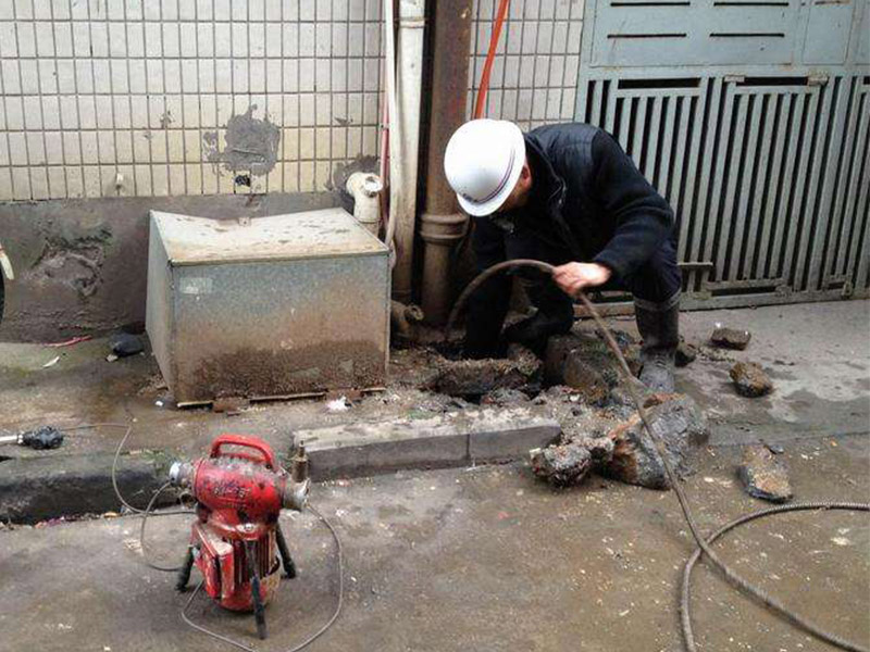 建水疏通下水道-洗菜池疏通